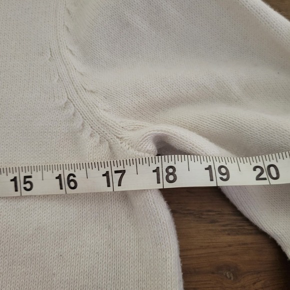 Charter Club‎ Sweater-Black/White-Women's M - Picture 6 of 7